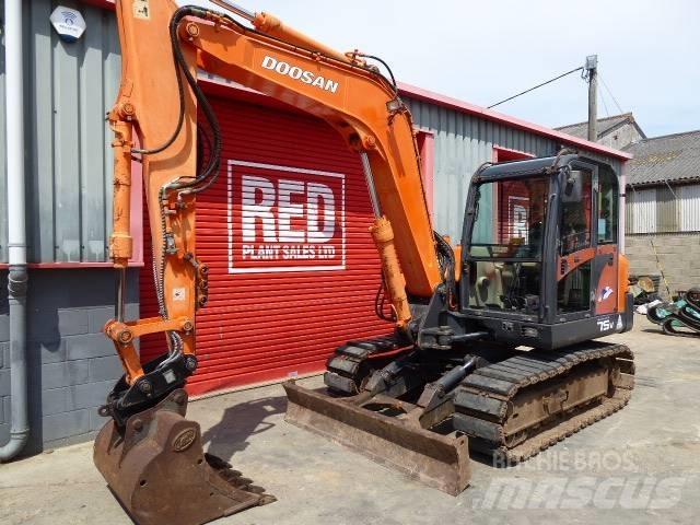 Doosan Solar 75 V 中型挖土機/掘鑿機/挖掘機 7t-12t