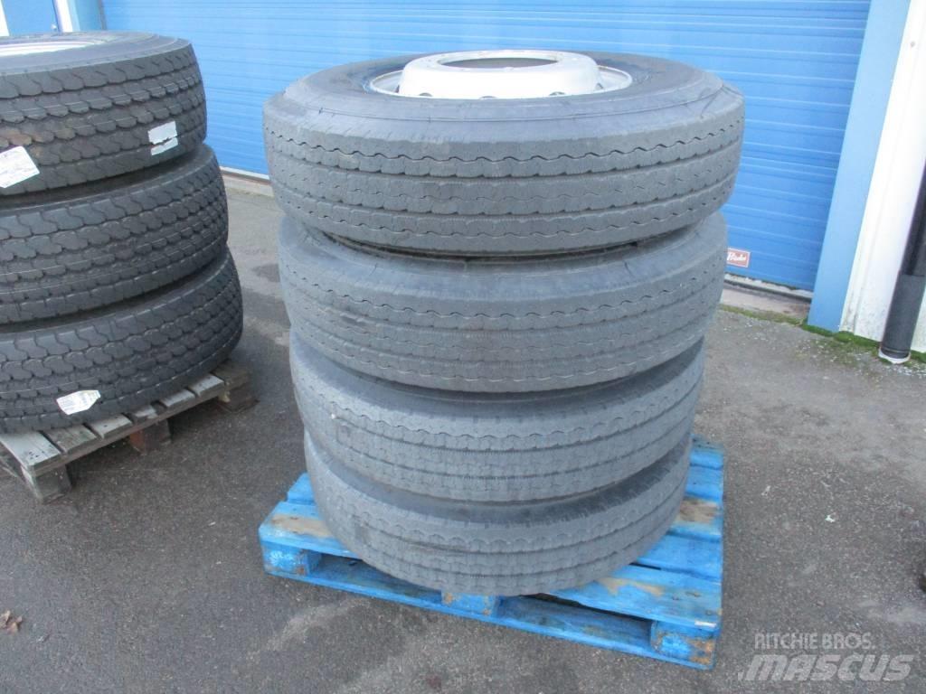 Michelin XZA 12x22,5 輪胎、車輪和輪圈
