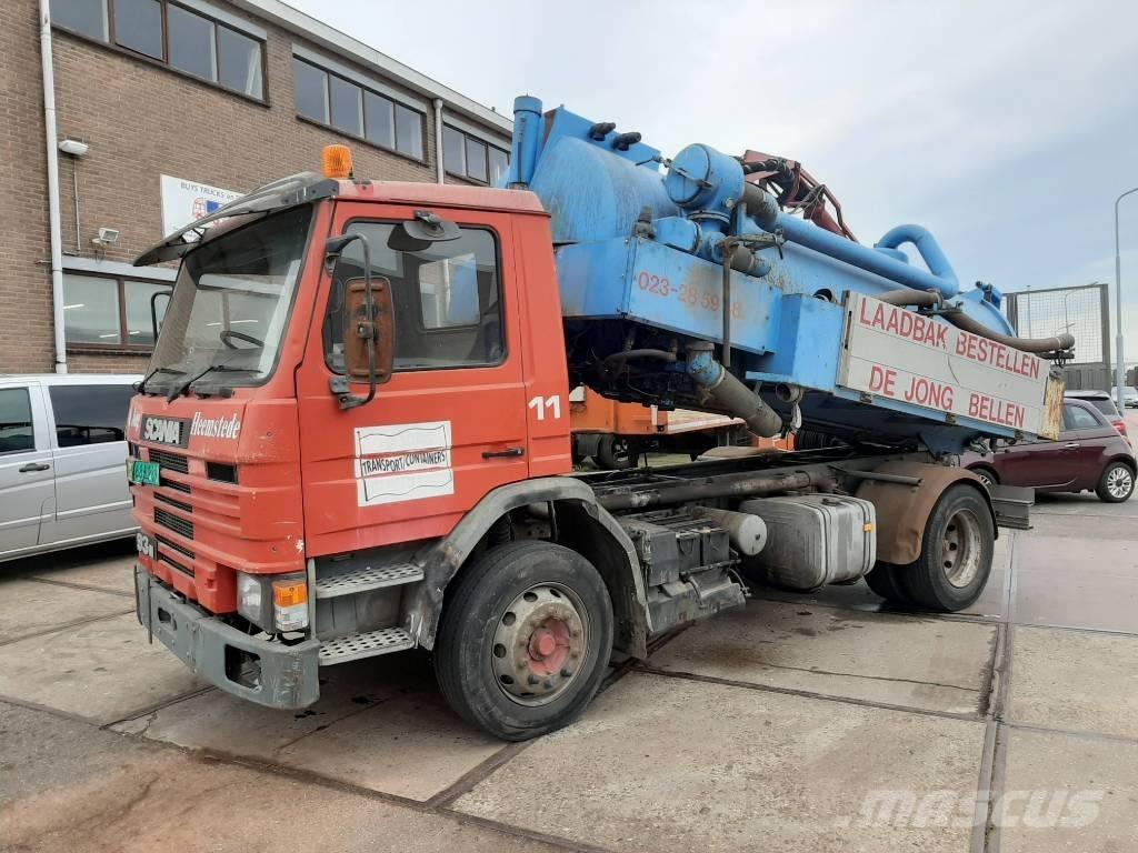 Scania kolkenzuiger 組合/真空油槽車