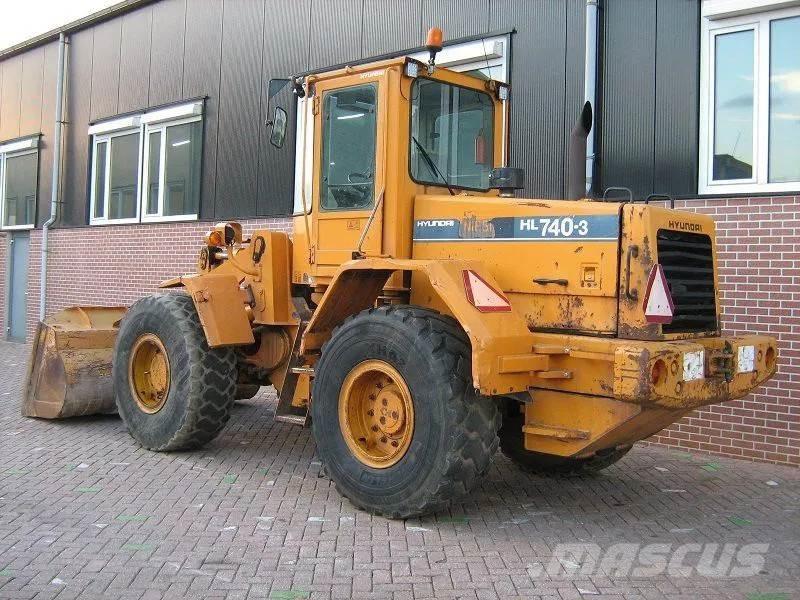 Hyundai HL740-3 輪胎式裝載機