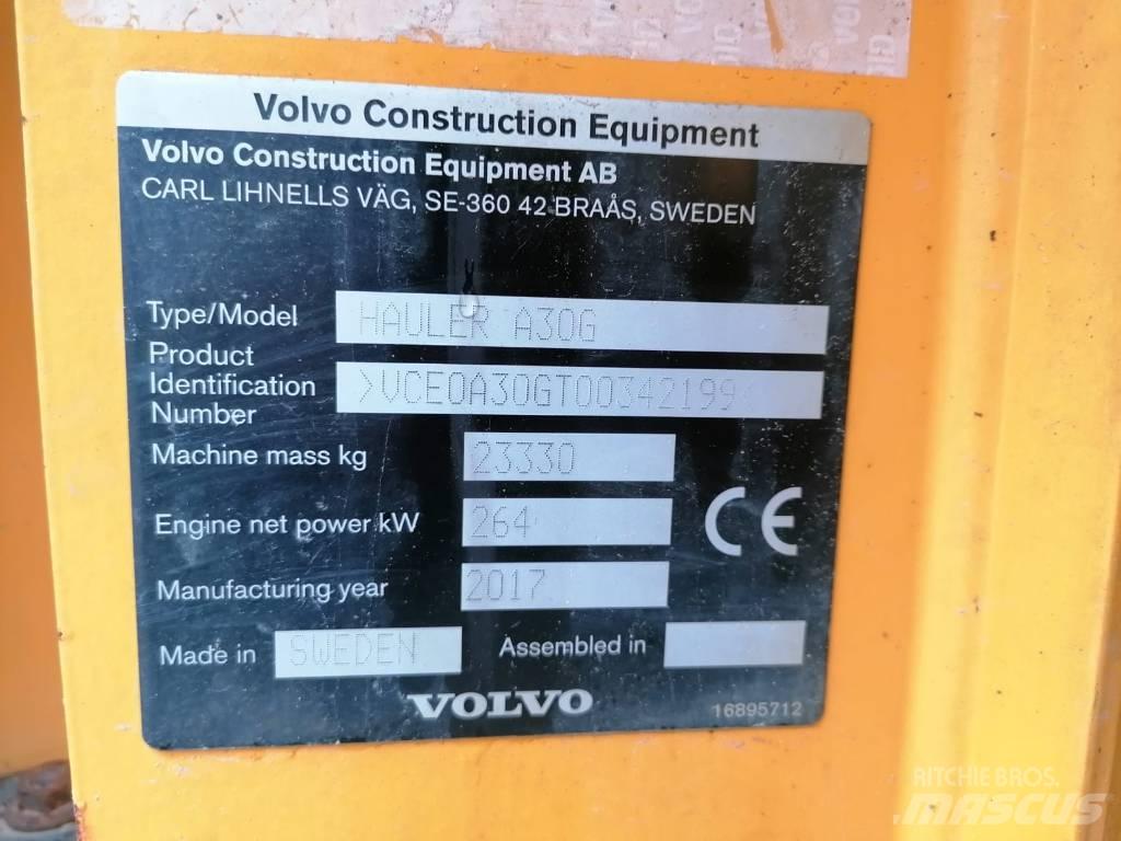 Volvo A 30 G 鉸接式起吊車