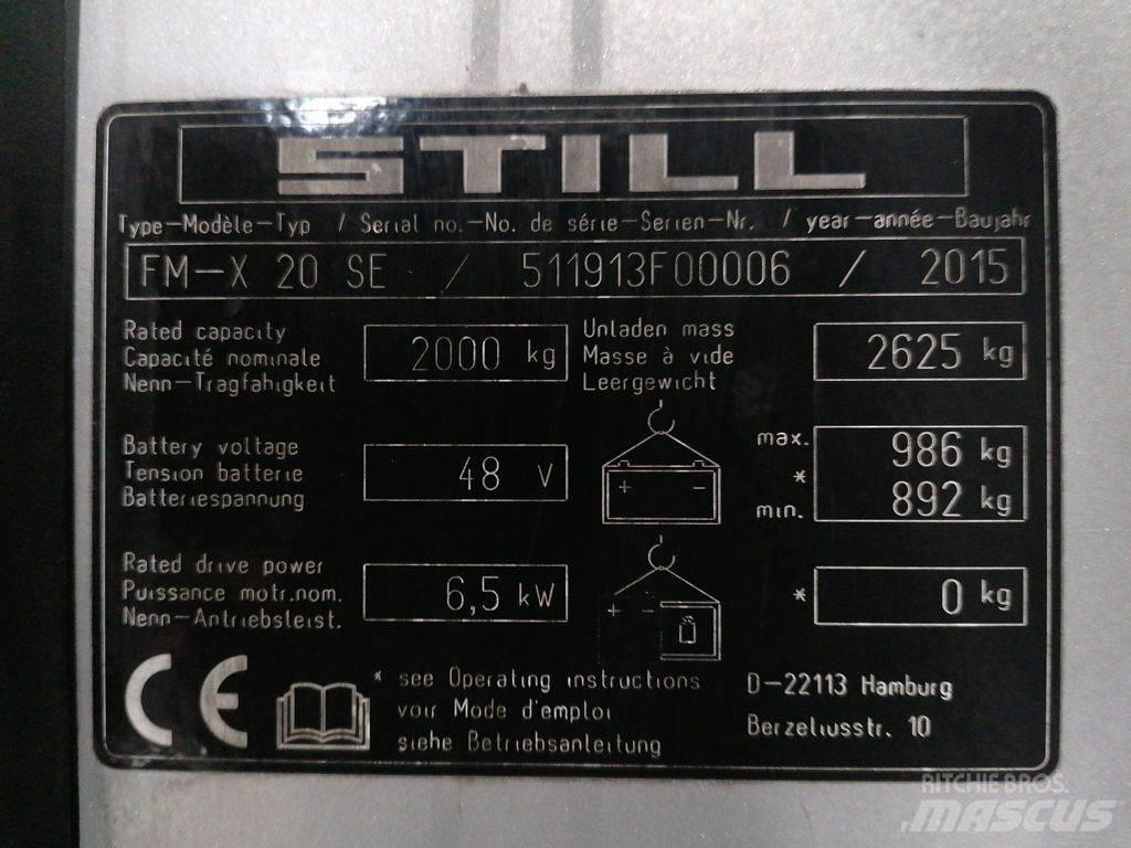 Still FM-X 20 SE 前伸式堆高機(叉車)