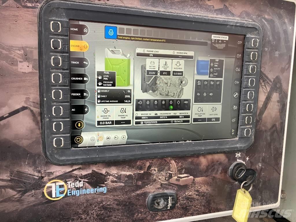 Lippmann 1200J-E 移動式壓碎機