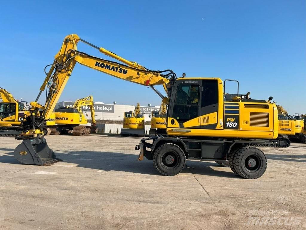 Komatsu PW 180-11 旋轉式挖土機/掘鑿機/挖掘機