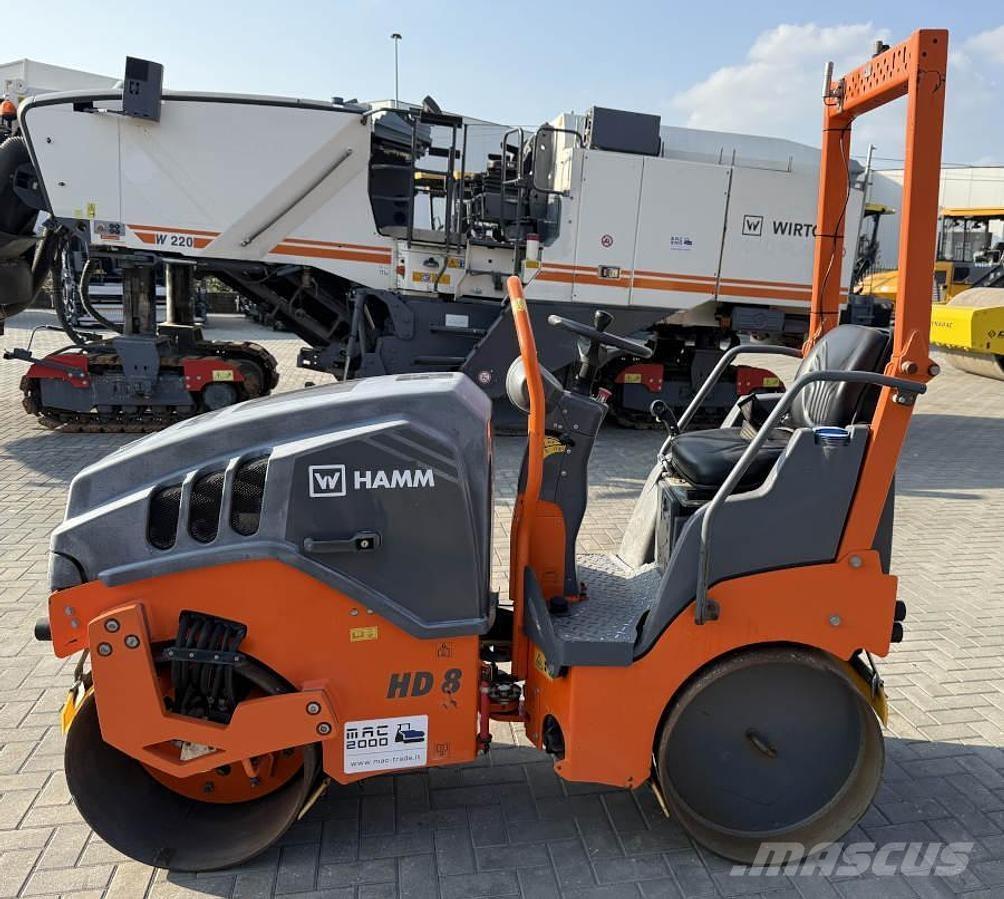 Hamm HD 8 VV 雙輪滾壓機