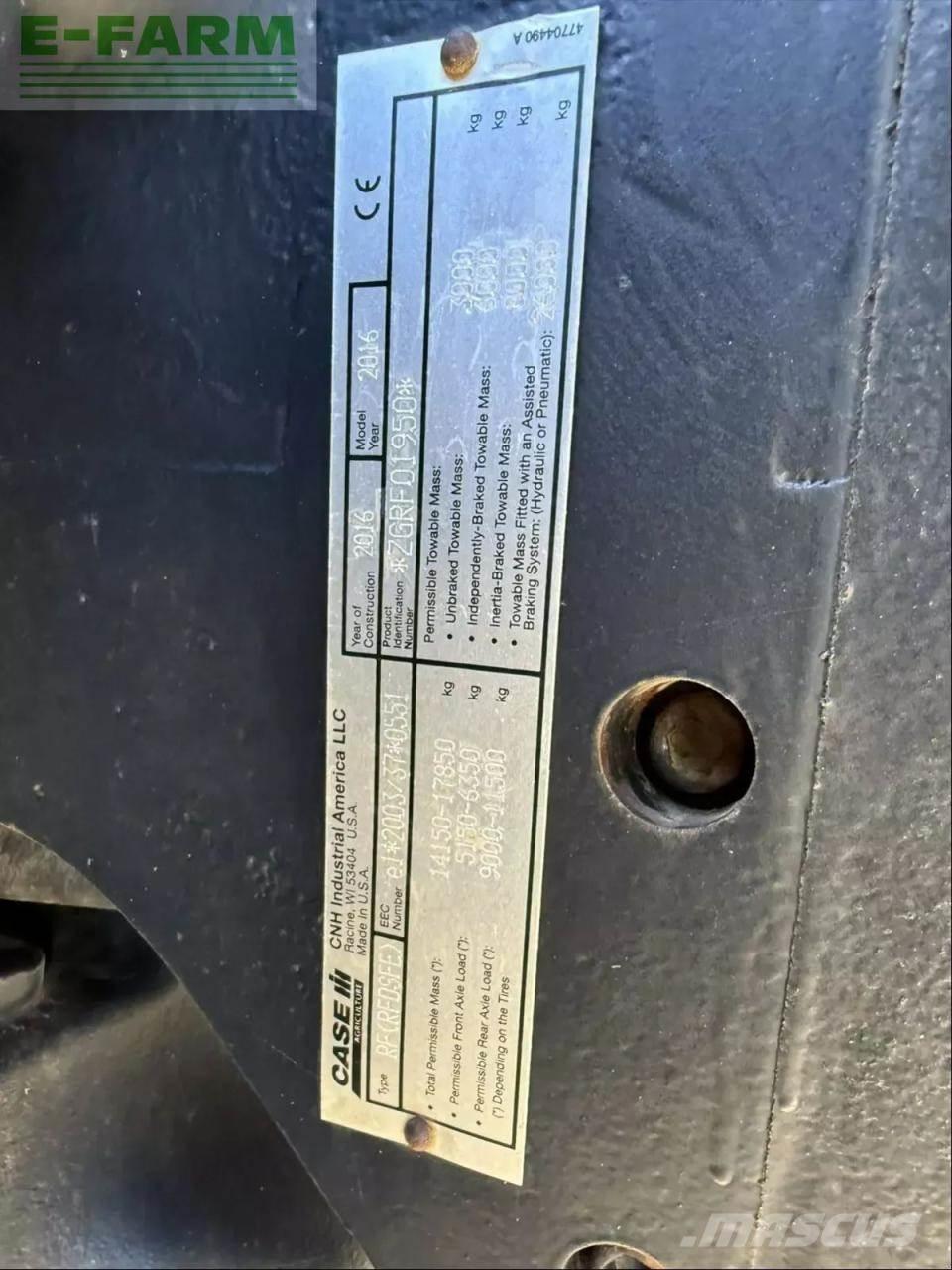 Case IH cvx 310 曳引機