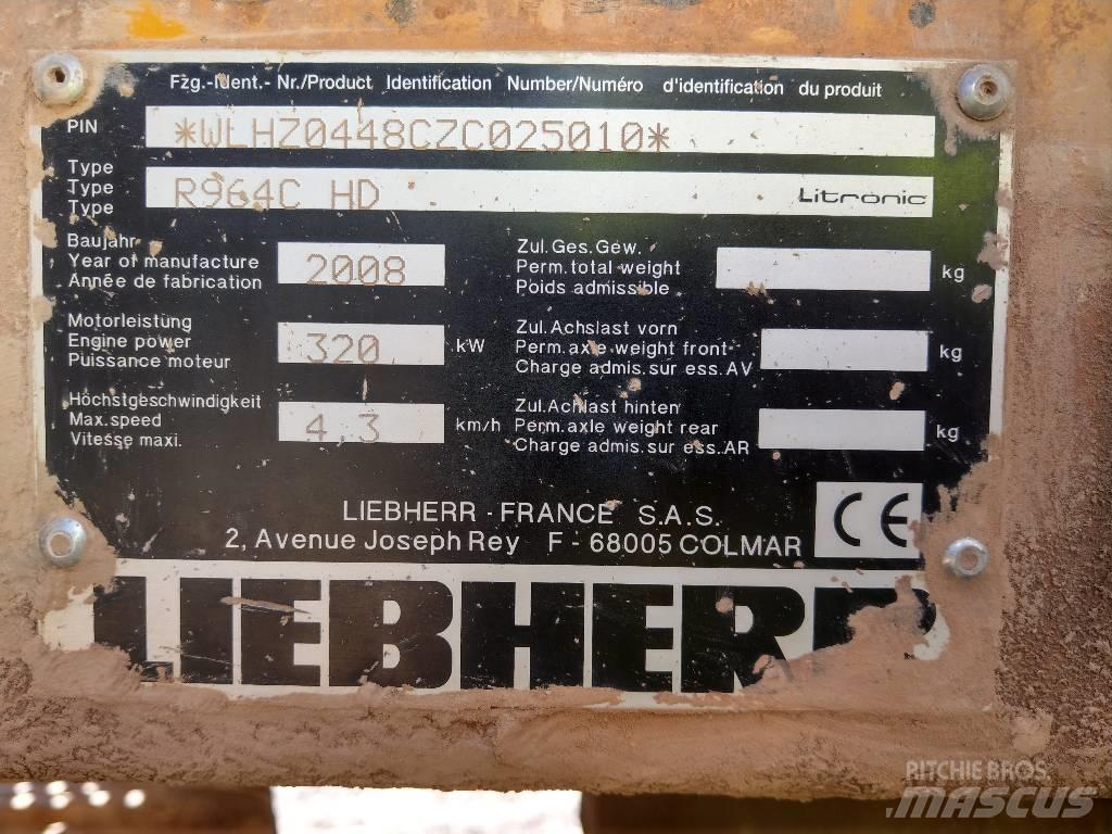 Liebherr R 964 C HD 履帶式 挖土機/掘鑿機/挖掘機