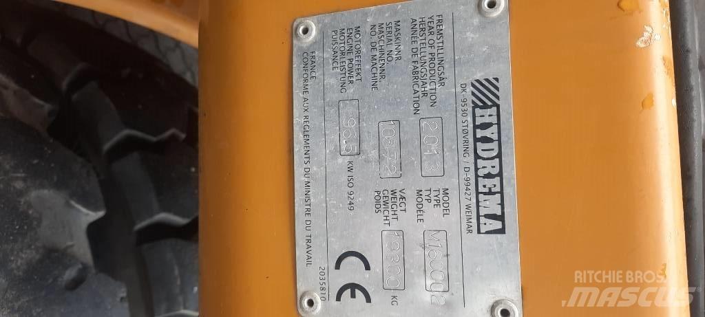 Hydrema M1600C2 旋轉式挖土機/掘鑿機/挖掘機