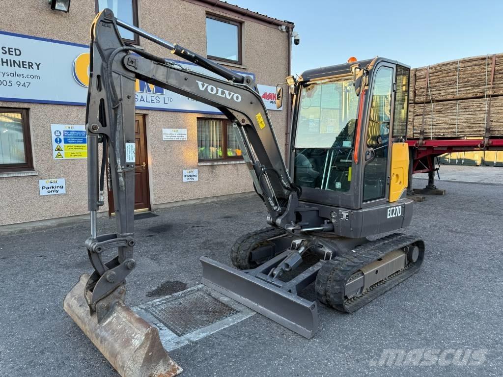 Volvo EC 27 D 小型挖土機/掘鑿機<7t(小型挖掘機)