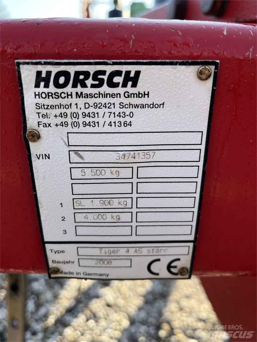 Horsch Tiger 4 AS 耙車