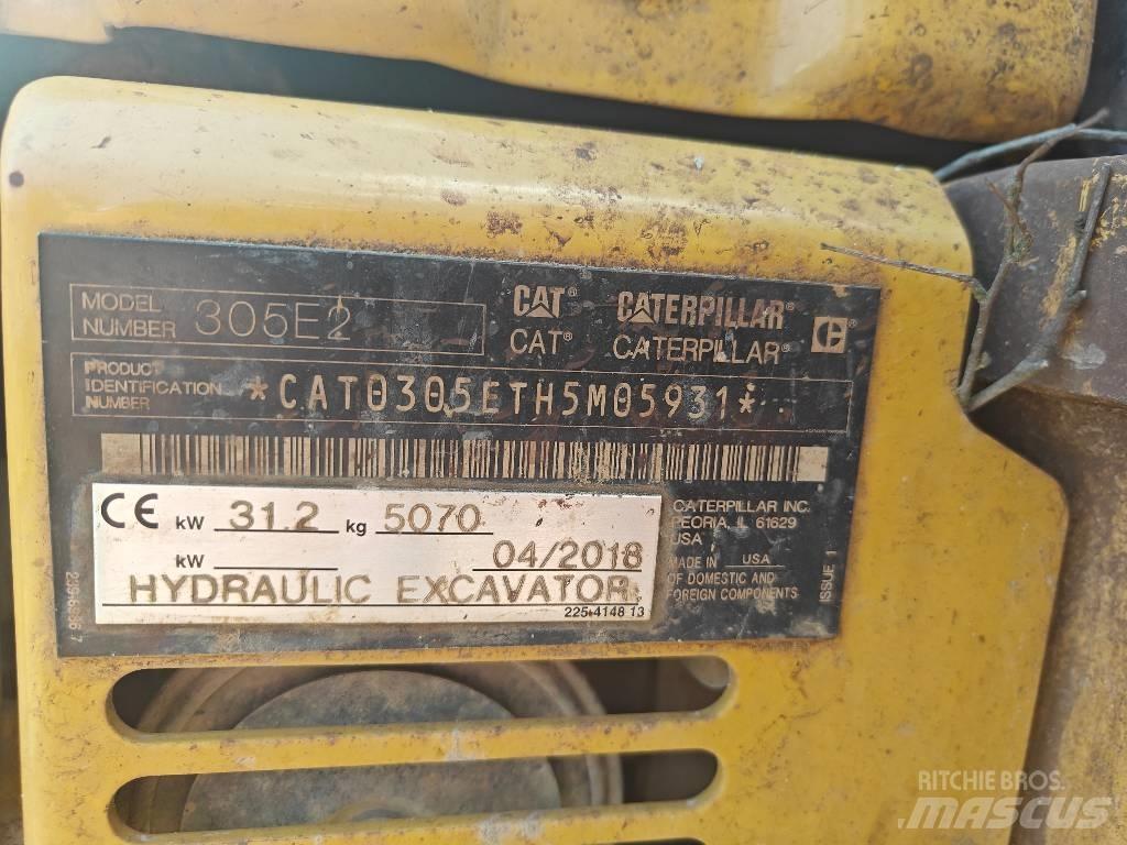 CAT 305E2 小型挖土機/掘鑿機<7t(小型挖掘機)