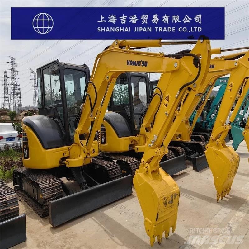 Komatsu PC 50 MR 小型挖土機/掘鑿機<7t(小型挖掘機)