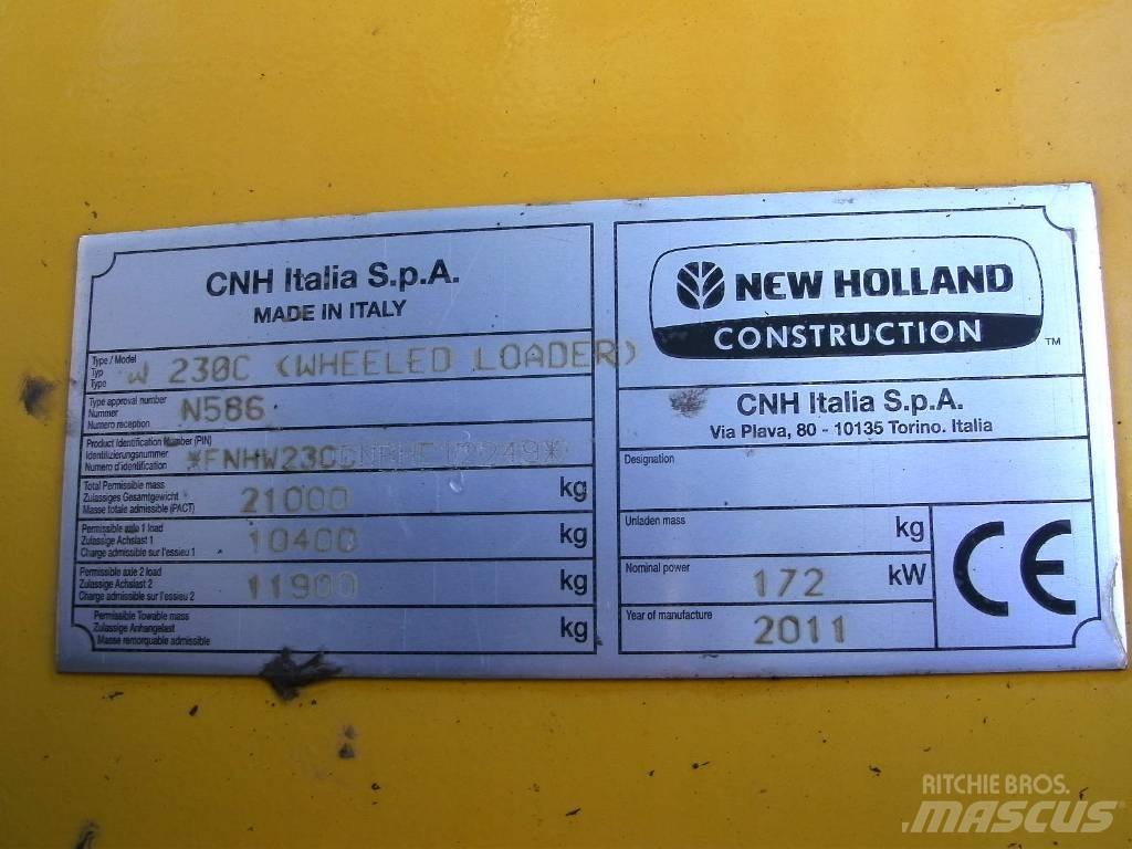 New Holland W 230 C 輪胎式裝載機