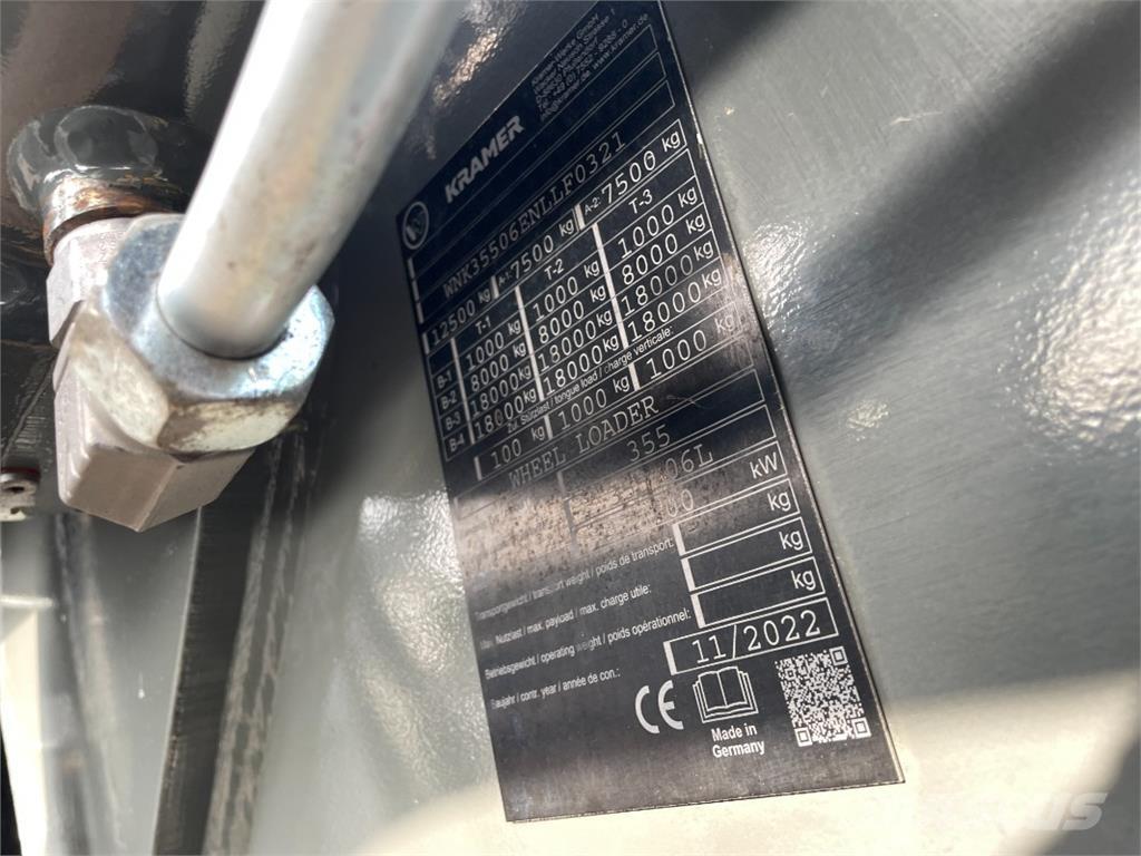 Kramer KL70.8L 輪胎式裝載機