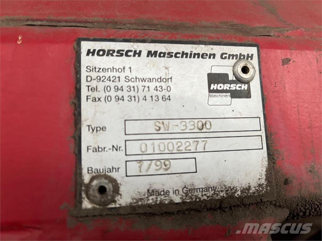 Horsch SW-3300 組合鑽