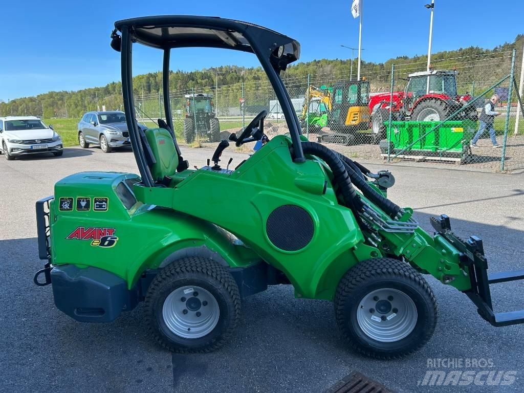 Avant Elektrisk E6 滑移轉向裝載機