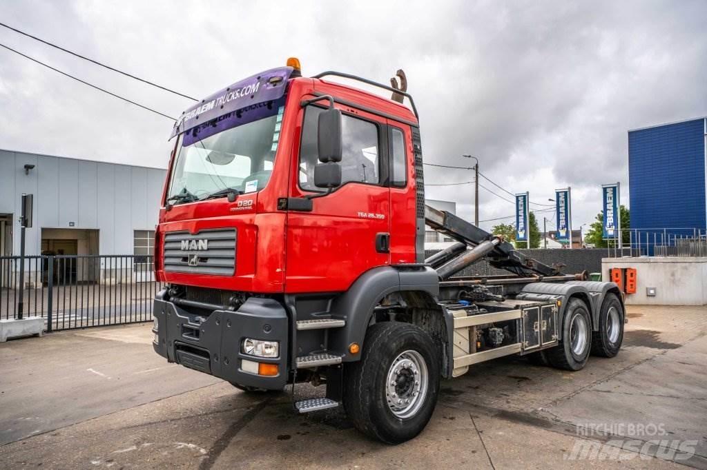 MAN TGA 33.360 BL 吊鉤式起重車