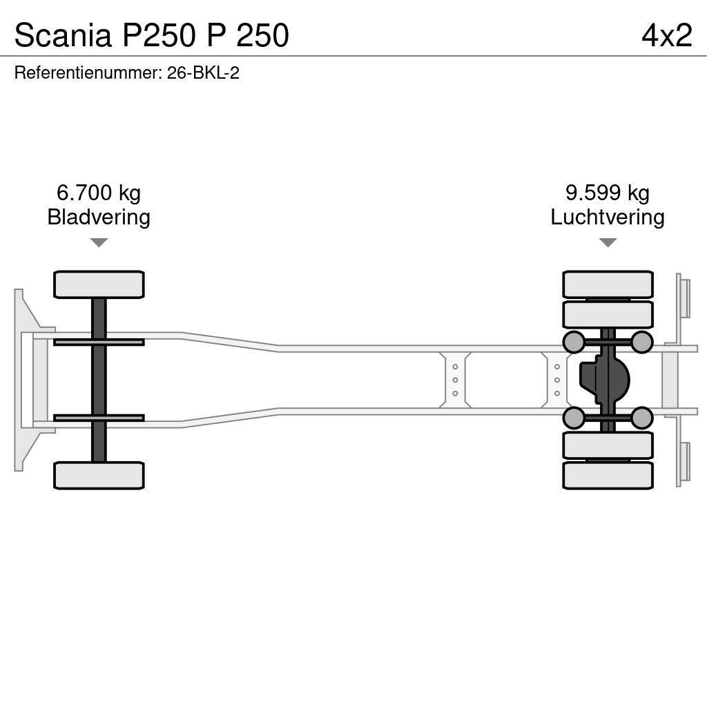 Scania P250 P 250 貨箱式卡車