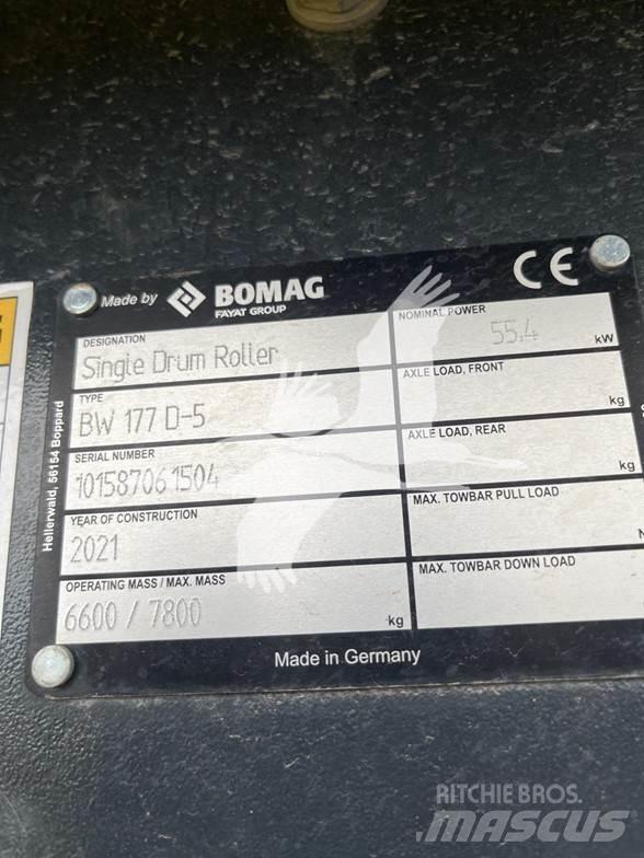 Bomag BW177D-5 單輪滾壓機