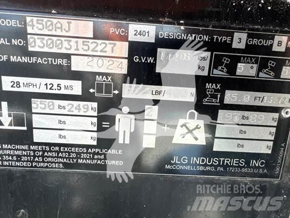JLG 450AJ 曲臂高空作業車