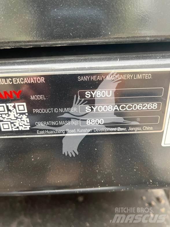 Sany SY80U 履帶式 挖土機/掘鑿機/挖掘機