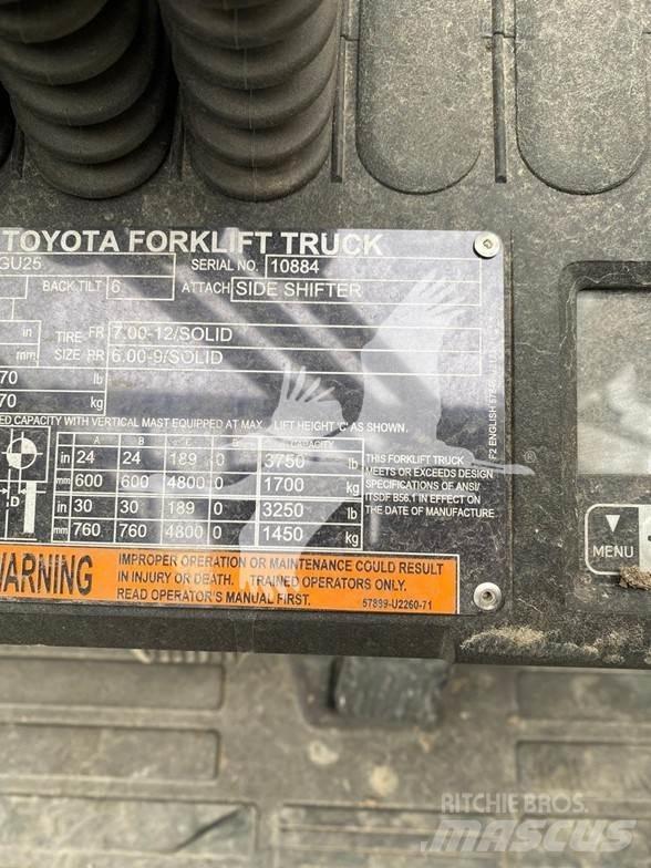 Toyota 8FGU25 柴油卡車