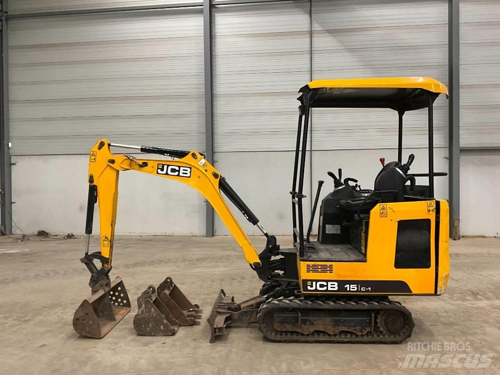 JCB 15 C-1 小型挖土機/掘鑿機<7t(小型挖掘機)