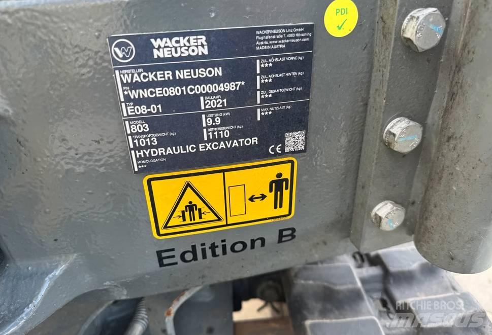 Wacker Neuson 803 履帶式 挖土機/掘鑿機/挖掘機
