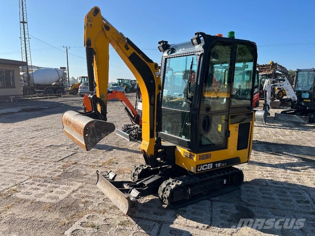 JCB 16 C-1 T3 小型挖土機/掘鑿機<7t(小型挖掘機)