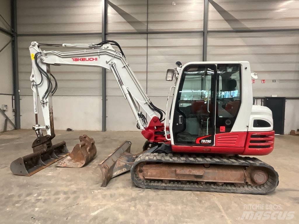 Takeuchi TB 290 中型挖土機/掘鑿機/挖掘機 7t-12t