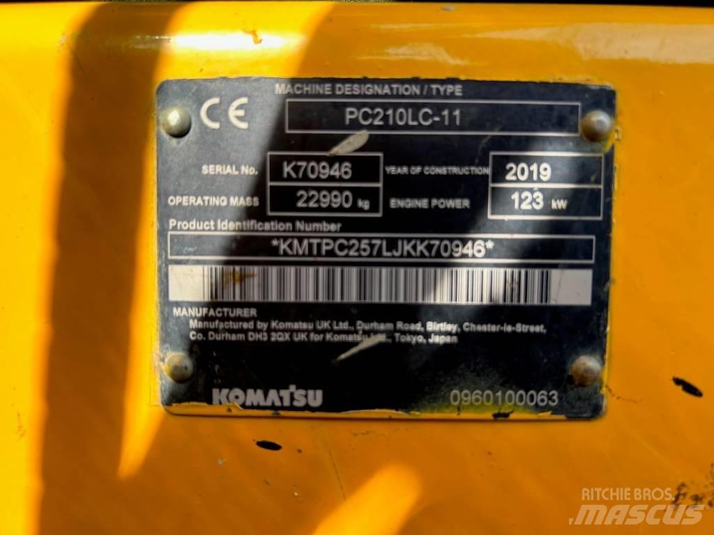 Komatsu PC 210 LC-11 履帶式 挖土機/掘鑿機/挖掘機