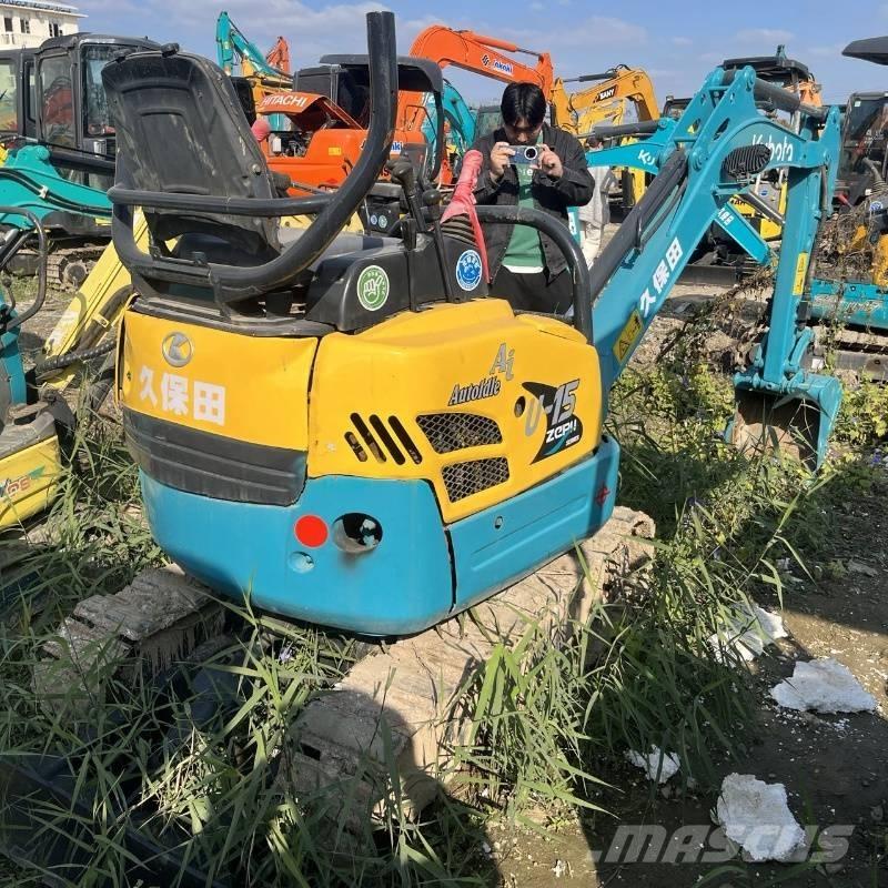 Kubota U 15 小型挖土機/掘鑿機<7t(小型挖掘機)
