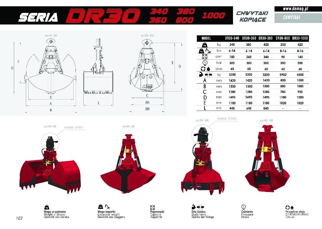  DEMOQ DR30 兩爪吊夾