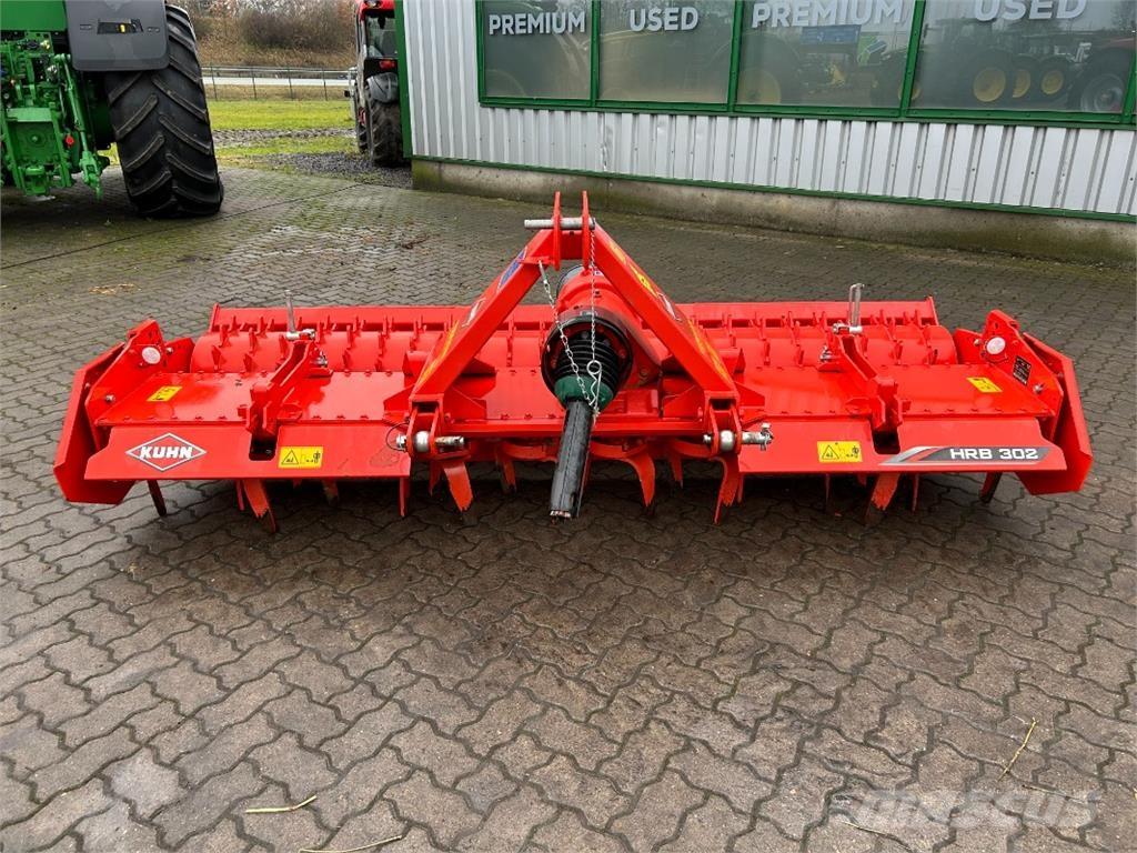 Kuhn HRB 302 D 動力耙和旋轉式耕耘機