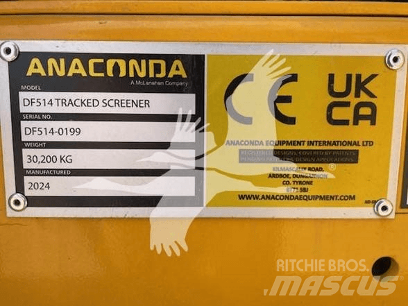 Anaconda DF514 篩分機