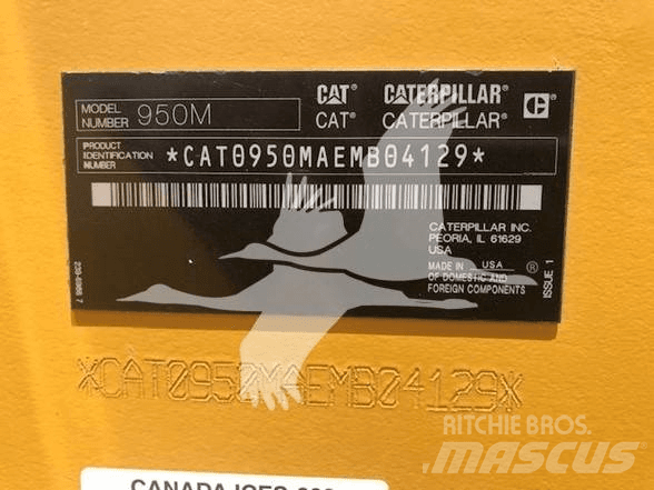 CAT 950M 輪胎式裝載機