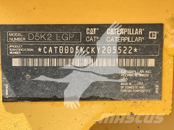 CAT D5K2 LGP 履帶推土機