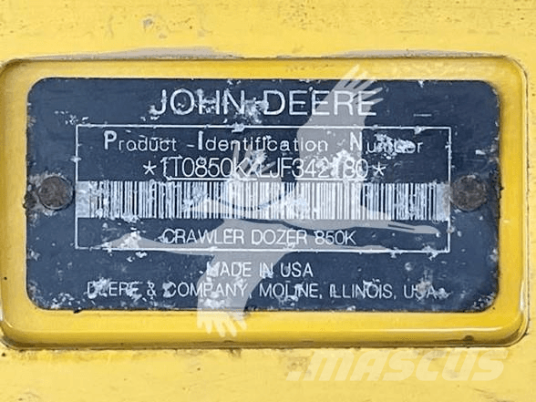 John Deere 850K 履帶推土機