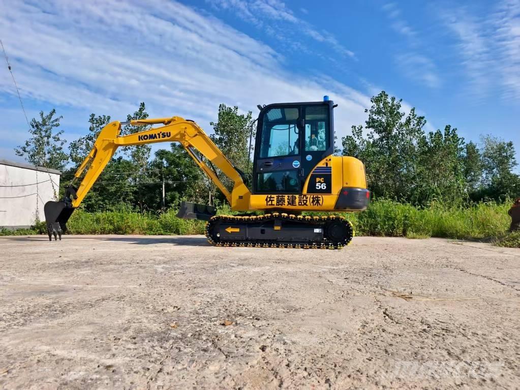 Komatsu PC 56-7 小型挖土機/掘鑿機<7t(小型挖掘機)