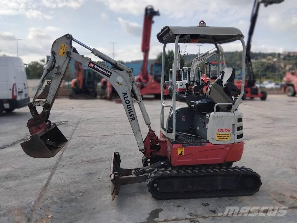 Takeuchi TB 215 R 小型挖土機/掘鑿機<7t(小型挖掘機)