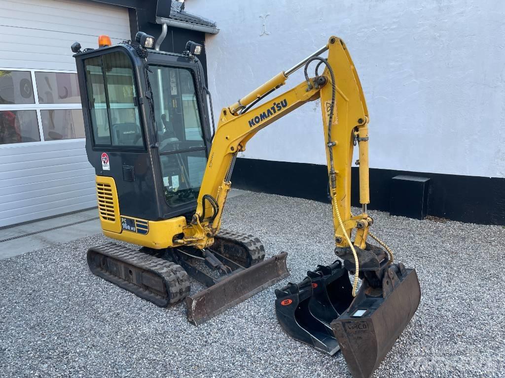 Komatsu PC 16 R-3HS 小型挖土機/掘鑿機<7t(小型挖掘機)