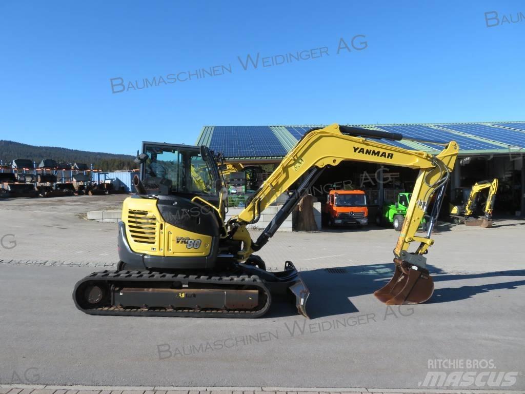 Yanmar Vio 80 中型挖土機/掘鑿機/挖掘機 7t-12t