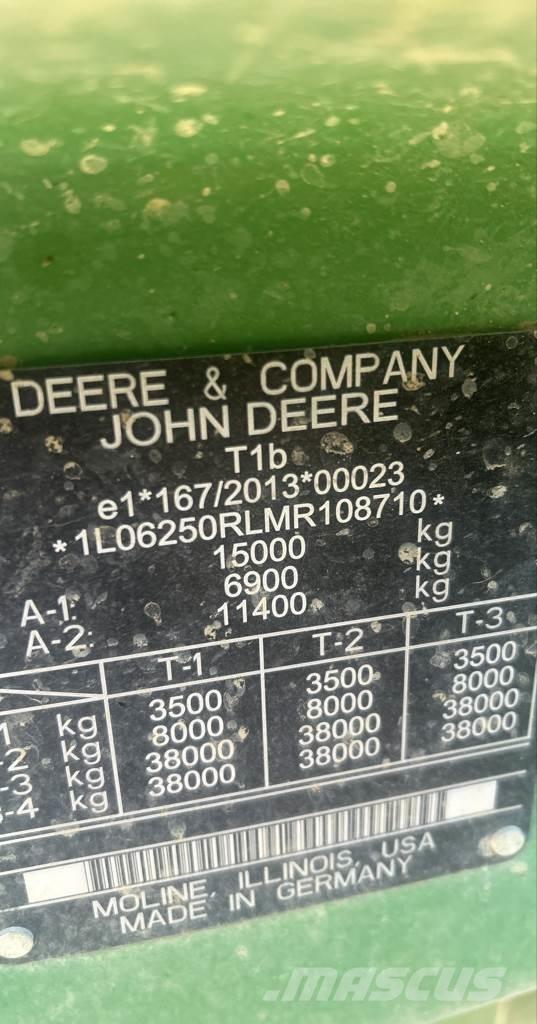 John Deere 6250R 曳引機