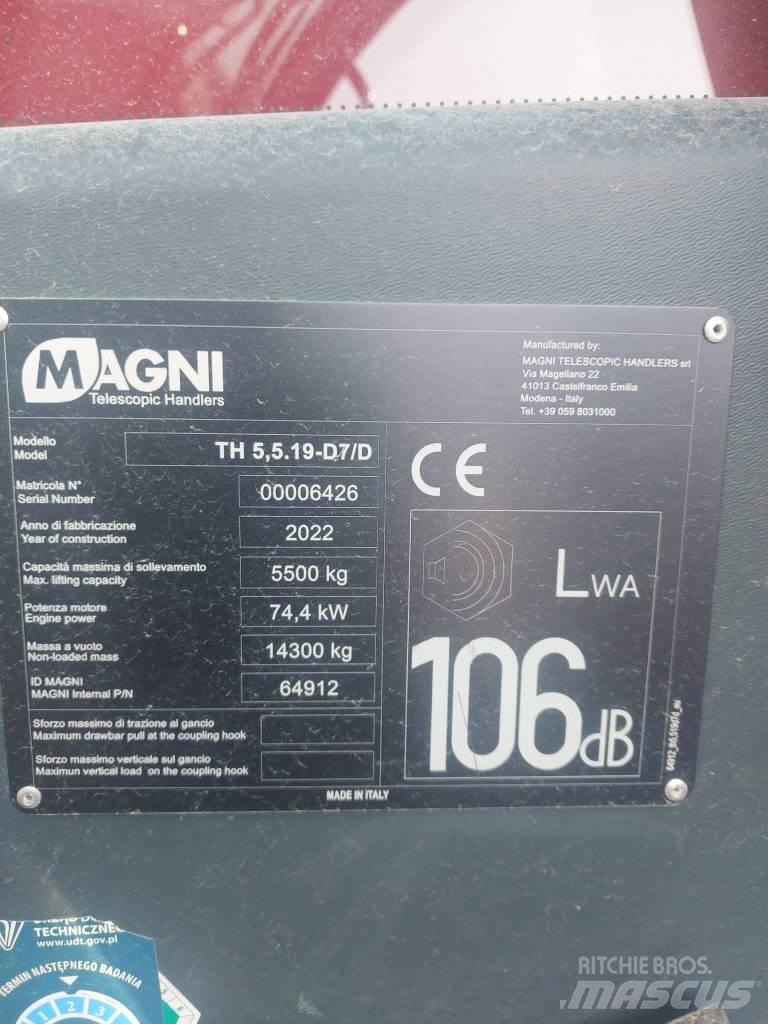 Magni TH 5.5 19 P 伸縮臂操作車