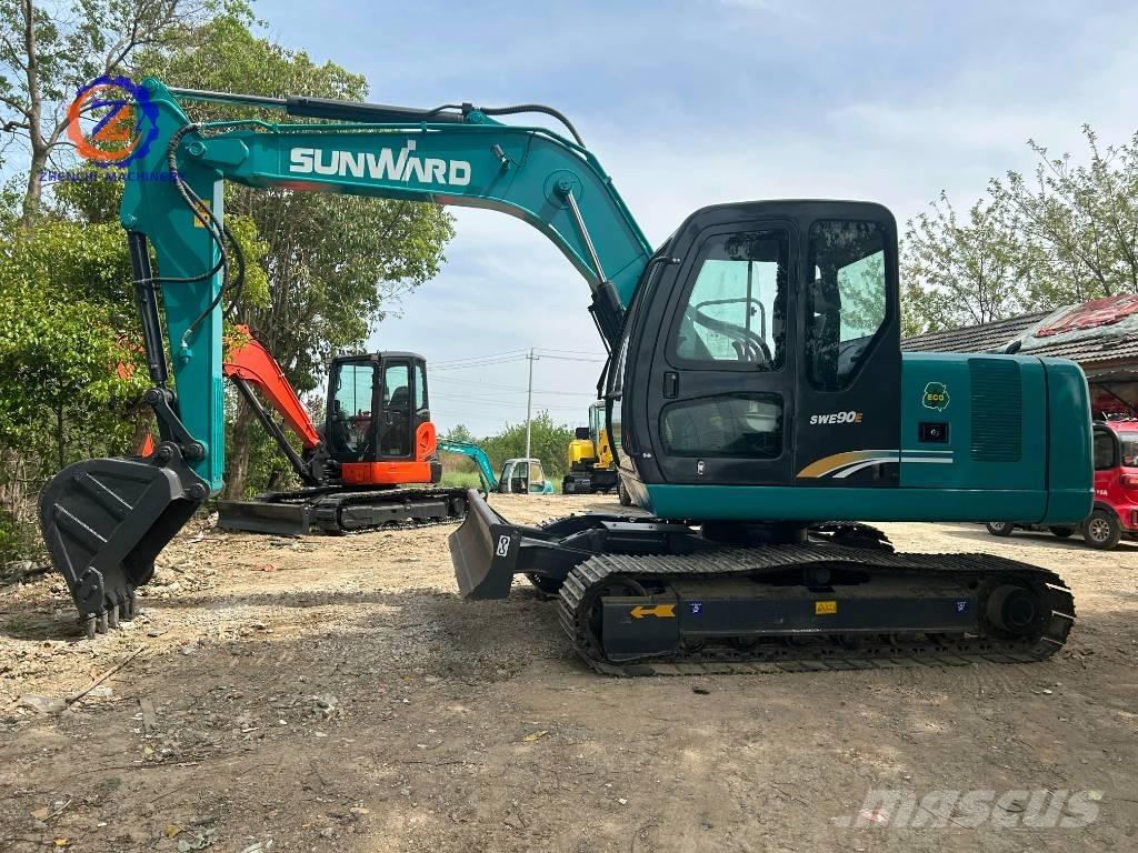 Sunward SWE 90 中型挖土機/掘鑿機/挖掘機 7t-12t