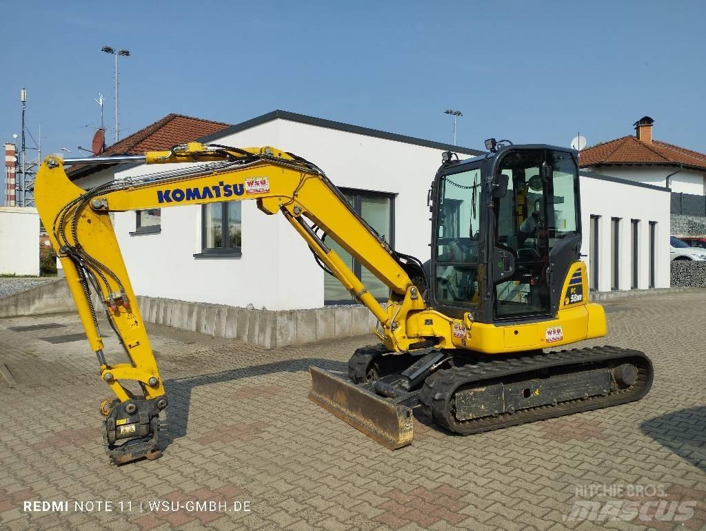 Komatsu PC58 MR-5 小型挖土機/掘鑿機<7t(小型挖掘機)