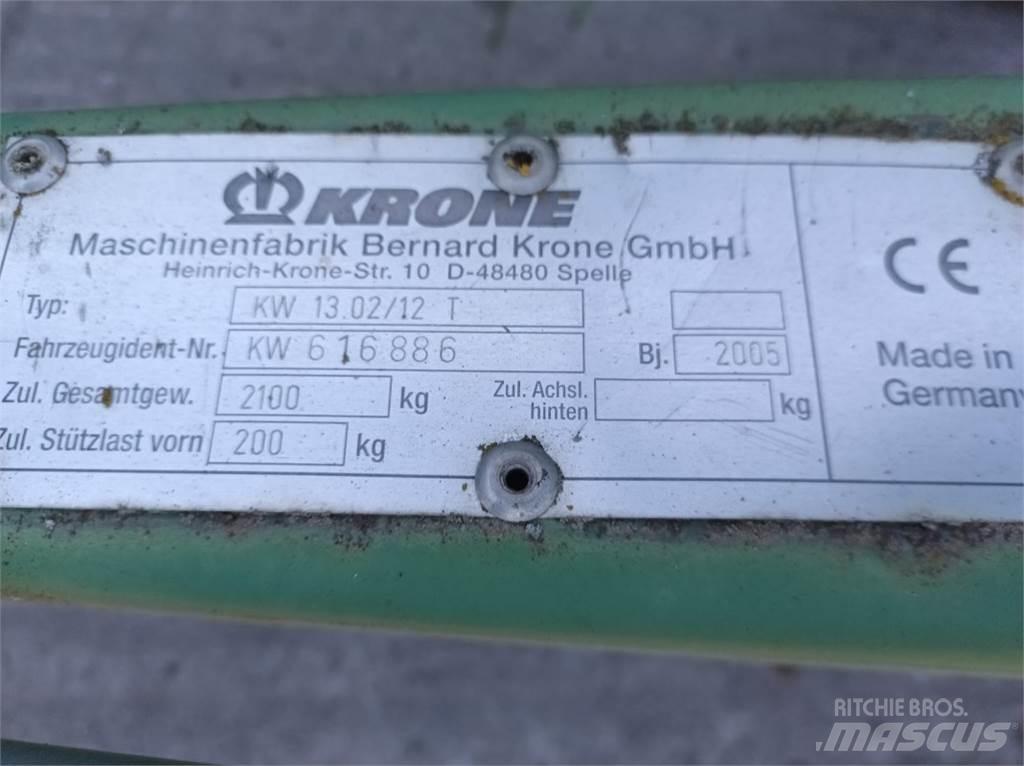 Krone KW1302/12T 耙與翻草機