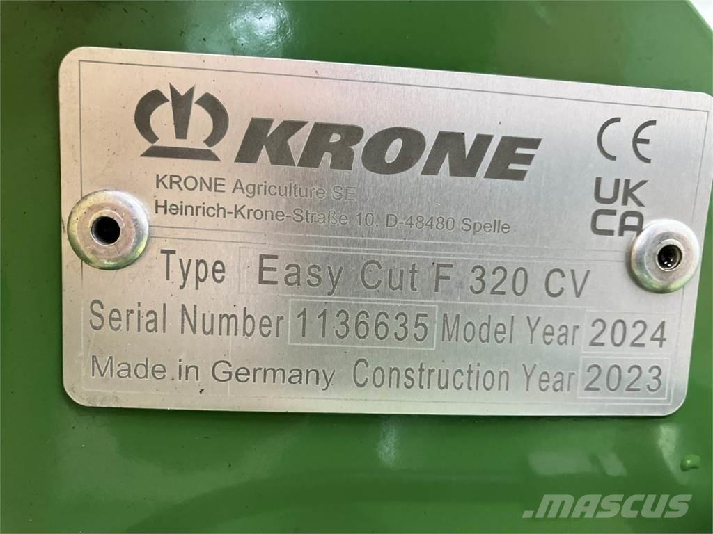 Krone EC F 320 CV 割草劑