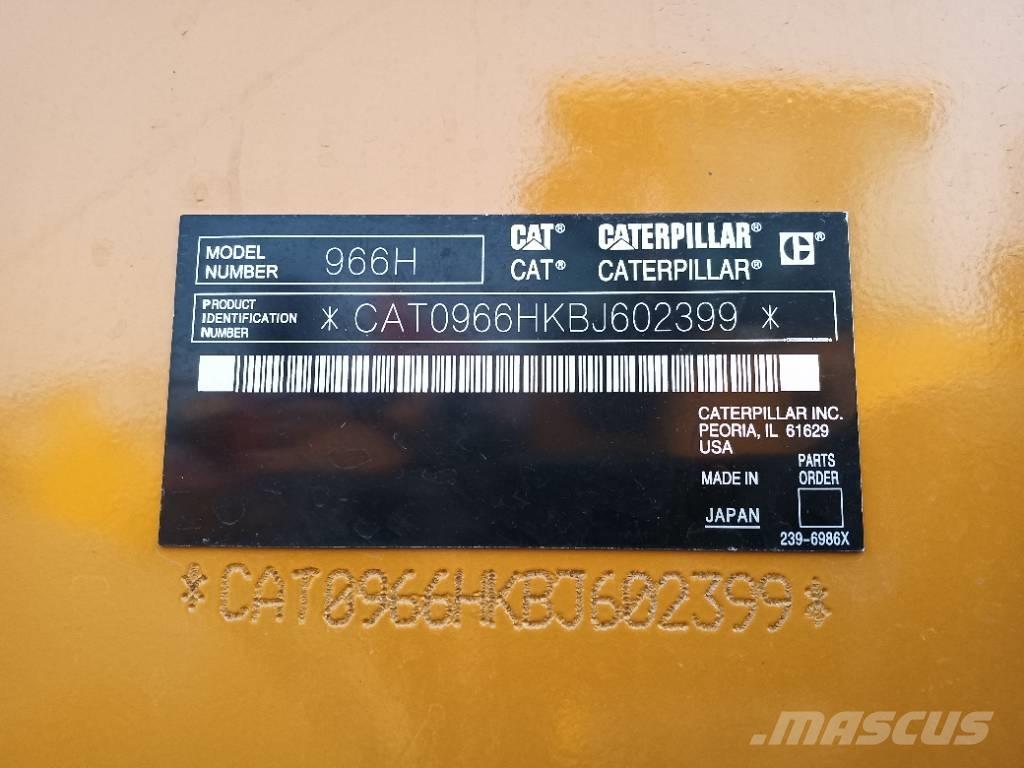 CAT 966 H 輪胎式裝載機