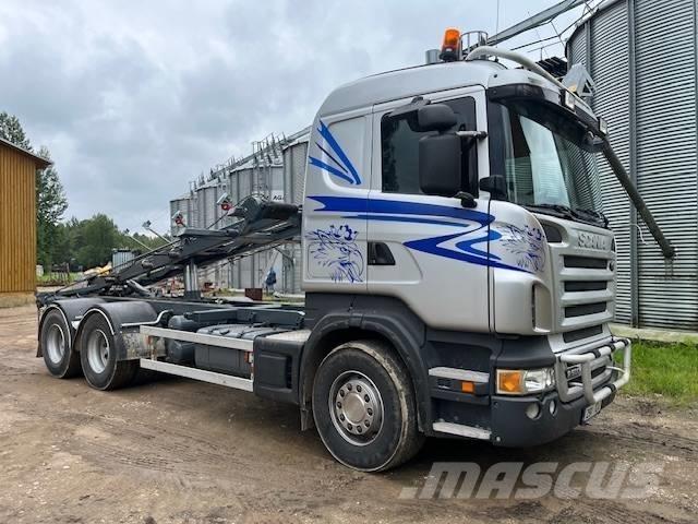 Scania R 500 起重可拆卸式卡車